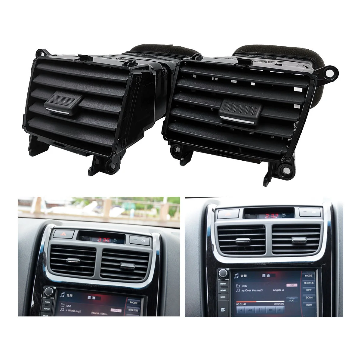 

A/C air conditioner outlet Dashboard air conditioning outlet Center 974801F000 974901F000 for Kia Sportage 2005-2009
