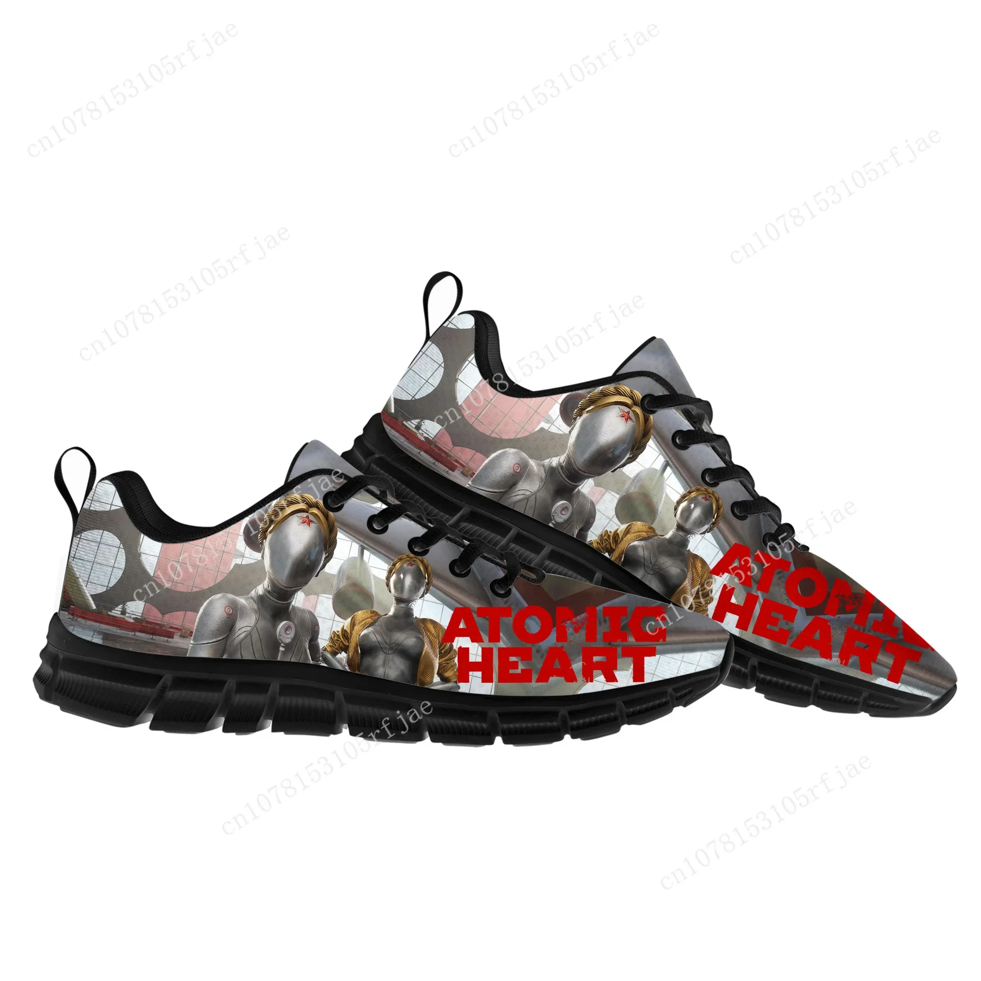 

Atomic Heart Sports Shoes Cartoon Game Mens Womens Teenager Children Sneakers Fashion High Quality Sneaker Custom Built Shoes