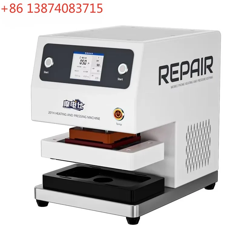 TBK 201H Professional Intelligent Heating and Pressing Machine 500W Mobile Phone Pressure Holding Precise Control