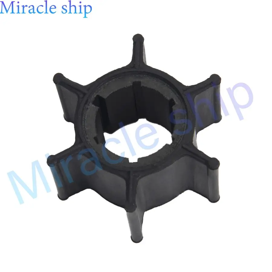 

655-44352 Water Pump Impeller For Yamaha 2 Stroke 6HP 8HP 6A 8A Outboard Boat Motor 655-44352-09 655-44352-00