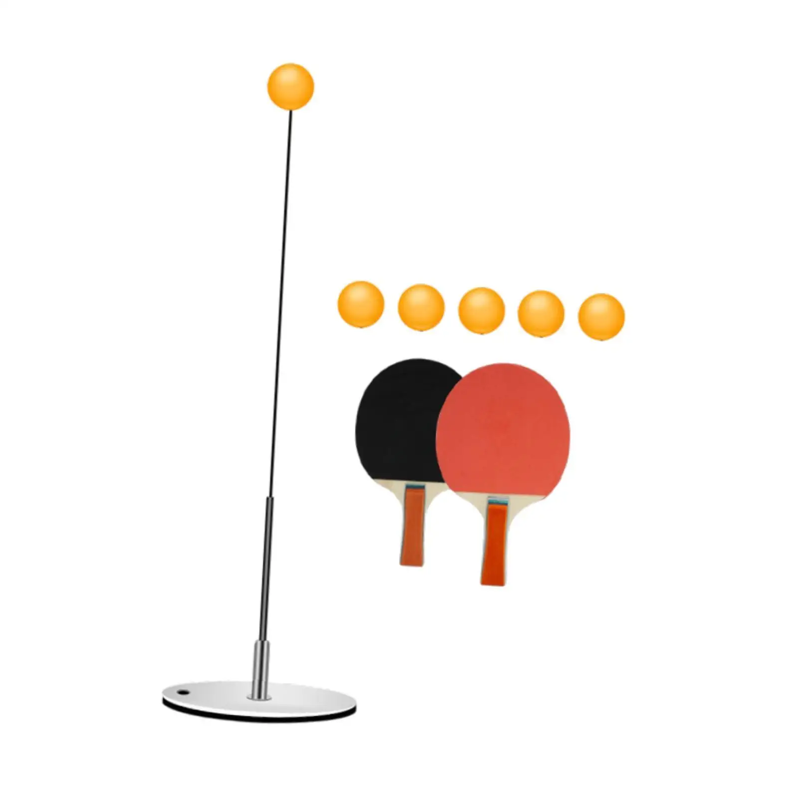 

Table Tennis Trainer Set Rebounder Device for All Skill Levels Kids Adults