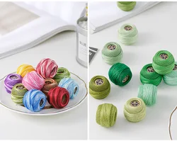 France DMC NO.80 ART119 super mini Lace thread/Tatting thread/Crochet thread/TAMARI line 1 roll=5g (80meters)