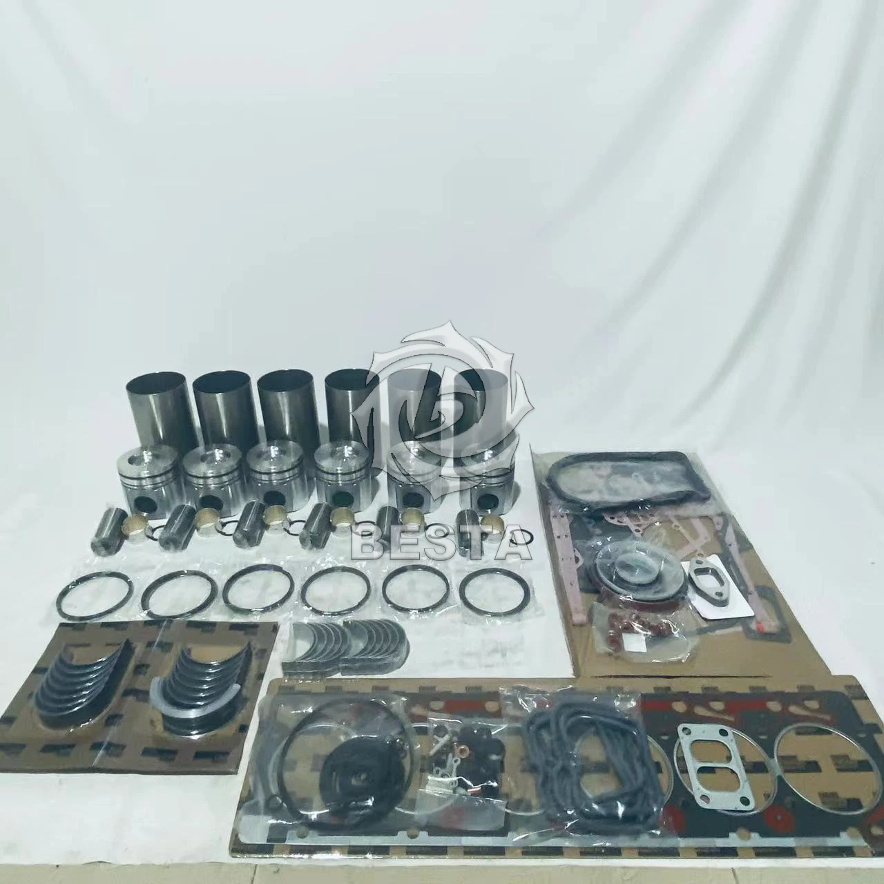 

Overhaul Engine Repair Kit 6D102 Fits for PC200-7 6BT5.9 LINER Kit Fits for