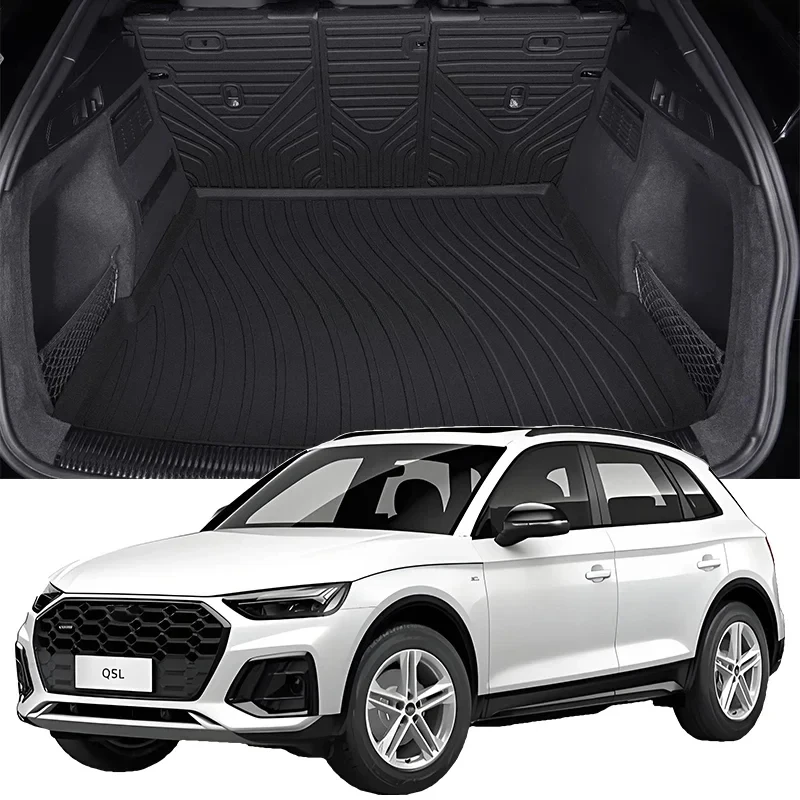 Upgrade TPE Car Rear Trunk Mats Storage Pads Cargo Tray Dustproof Waterproof Protecion Cushion For Audi Q5 2010-2024 2023