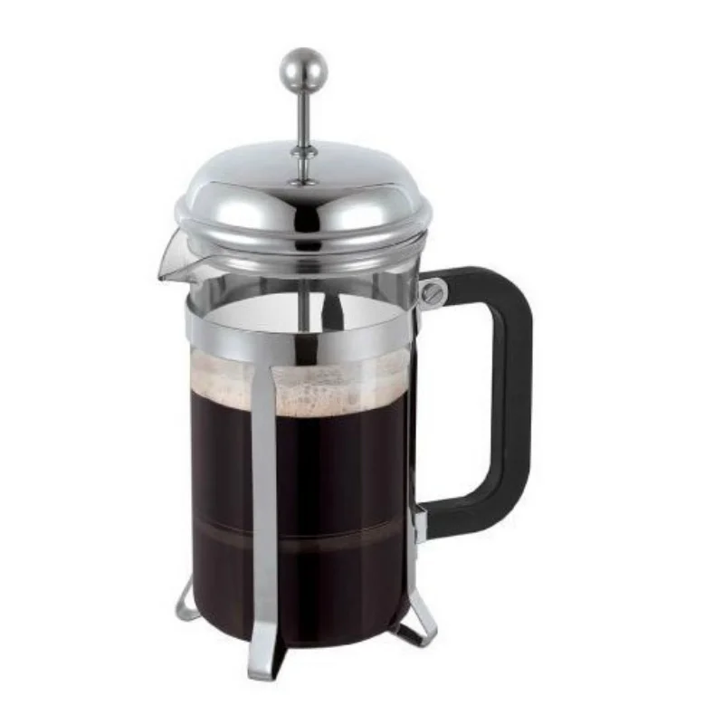 600ml Coffee French Press For 1-3 People Glass Scented Tea Kettle Moka Pot Espresso Barista Filtre Cafe Maker Tools Milking Jug