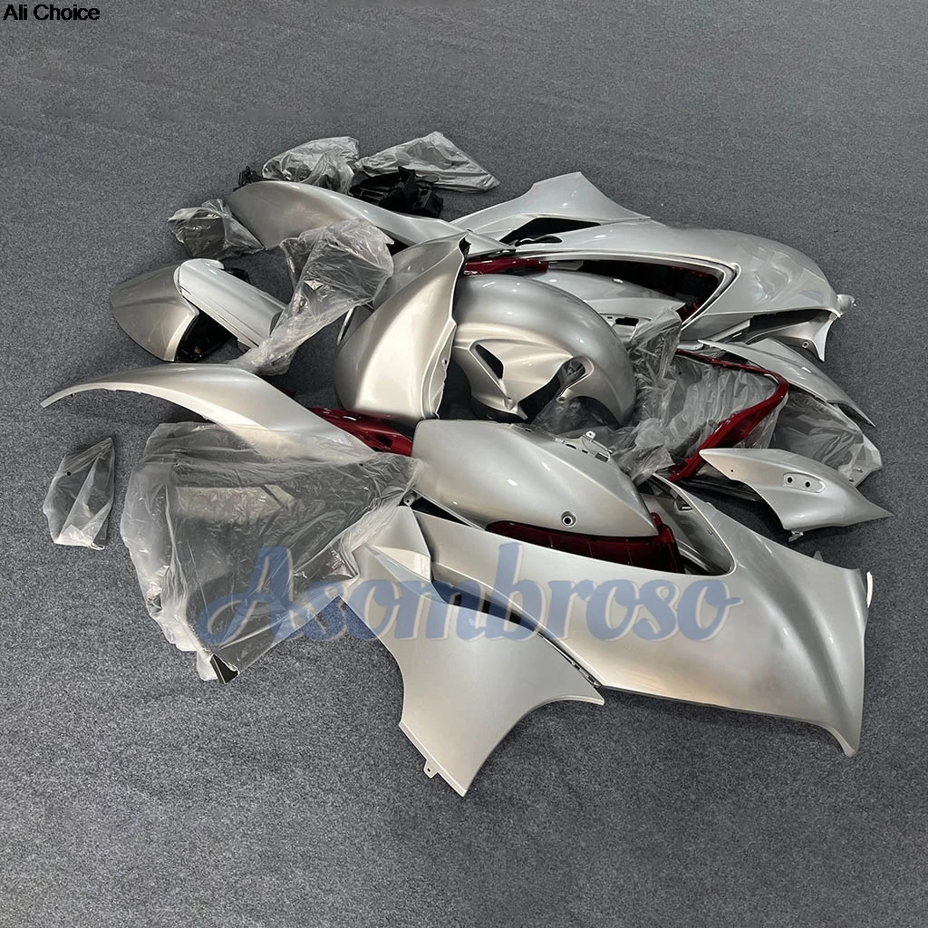 ABS Fairings Kit for GSXR1300 GSXR1300R 2021 2022 2023 2024 GSX 1300R Silver Grey Painted colour Motorcycle shell cover New