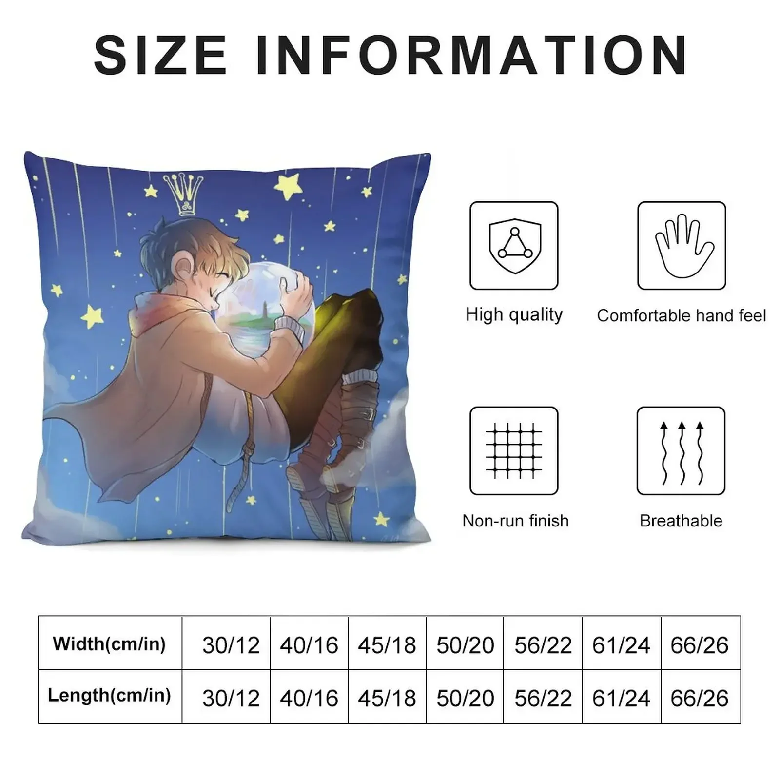 How many stars must fall before my wish is fulfilled?_Merlin Throw Pillow Cusions Cover Pillowcases Cushion Covers Sofa pillow