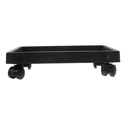 Durable Rolling Plant Stand With Wheels Under Tray Pot Holder Planter Base Square Saucer Plant Plates Flower Pot Trays Garden