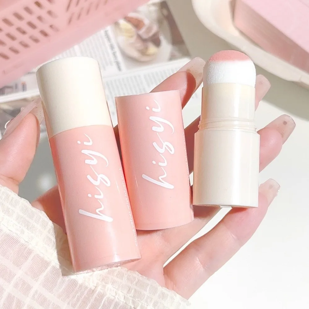 신제품 벨벳 미스트 포그 블러쉬 스틱 지속적인 밝기 부드러운 포그 한국 스타일 블러쉬 매트 듀얼 사용 블러쉬 립 메이크업