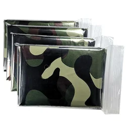 1pcs Emergency Thermal Blanket Folding Waterproof Windproof First Aids Mats Sunshade Reusable Portable Poncho Camping Mat Pad