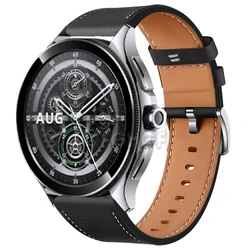 Leather Strap For Xiaomi Watch 2 Pro/S3/S1 Active/S2 42 46mm Smart Watch Band Replacement Bracelet For Mi Watch Color 2 Correa