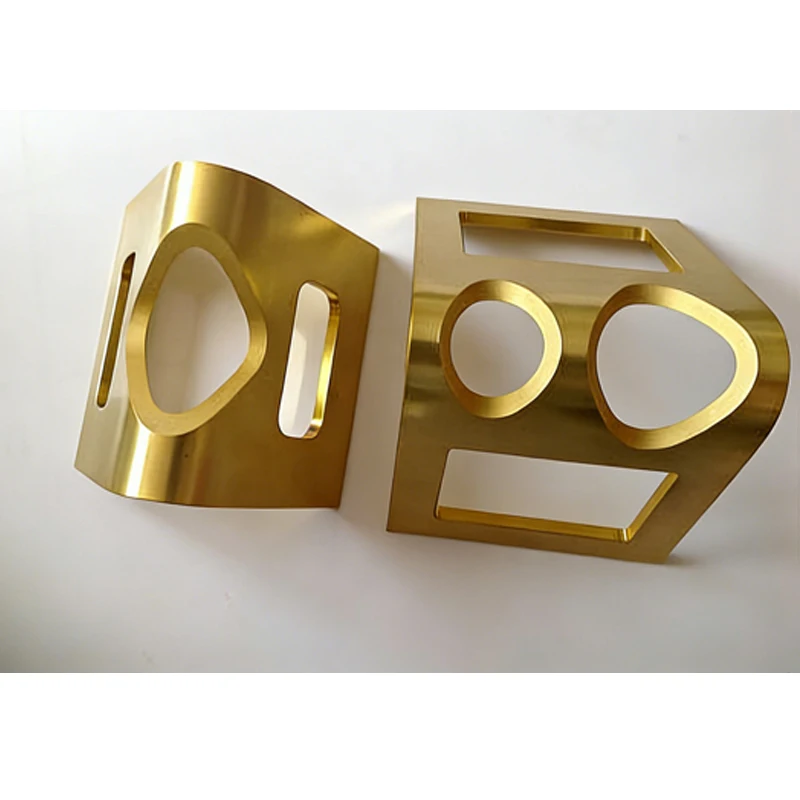 CNC Machined High Conductivity Beryllium Copper Precision Shaft Customized Brass CNC Turning & Milling Service