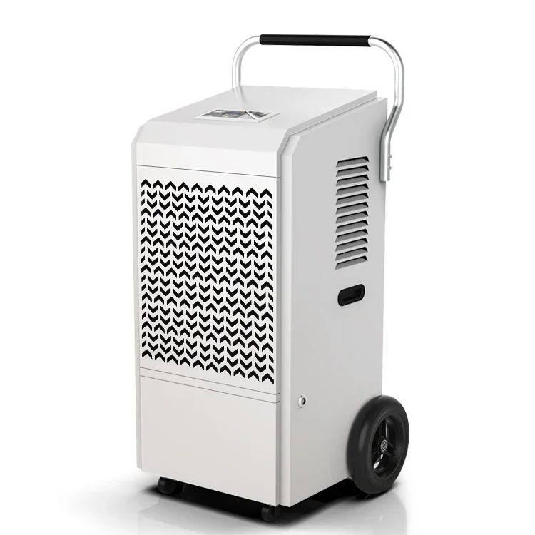 Portable Commercial Professional Metal Air Purification Carrier Dehumidifier 60L For Home