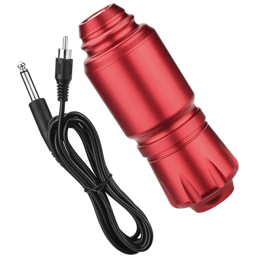 

Портативная роторная машинка для татуировок из алюминиевого сплава с вращающимся механизмом, электрическая, для самостоятельного нанесения тату, для начинающих и профессионалов.