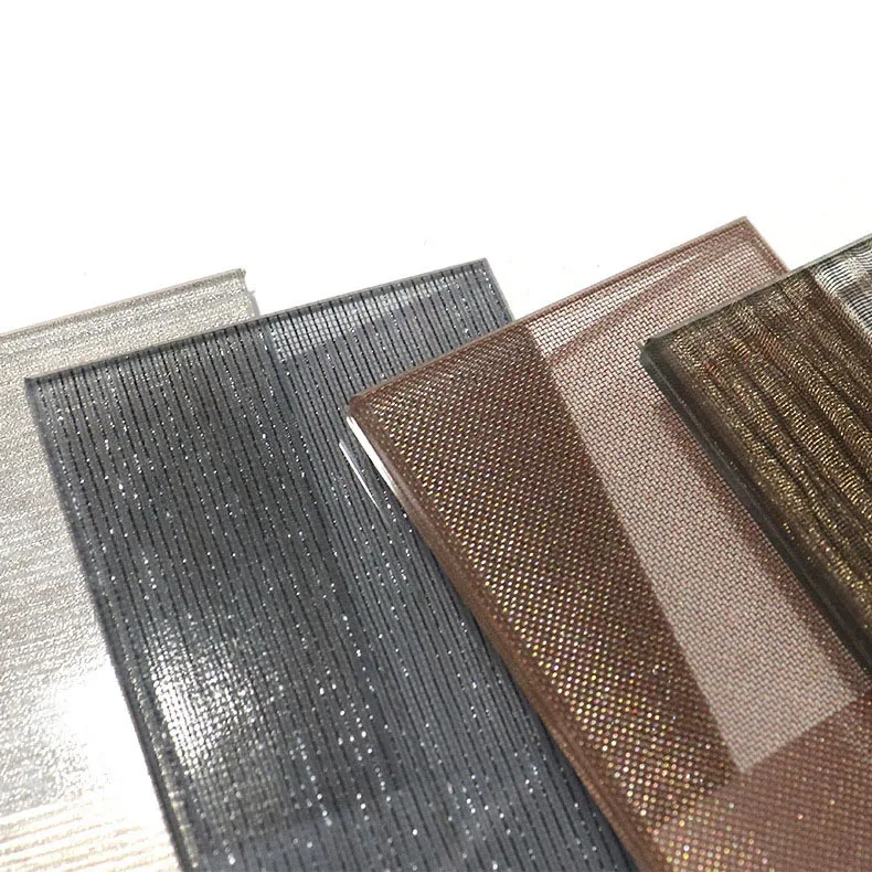 High Quality Custom Decorative Laminated Glass Screen For Bathroom And Hotel Use Modern Design Waterproof