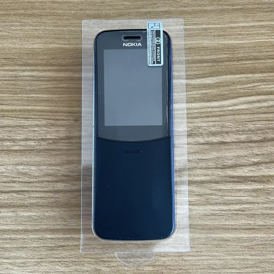 Nokia 8110 ponsel, ponsel pintar Nokia 512 4G LTE SIM ganda 4GB + MB pisang Sim gratis WIFI GPS geser KaiOS asli tidak terkunci