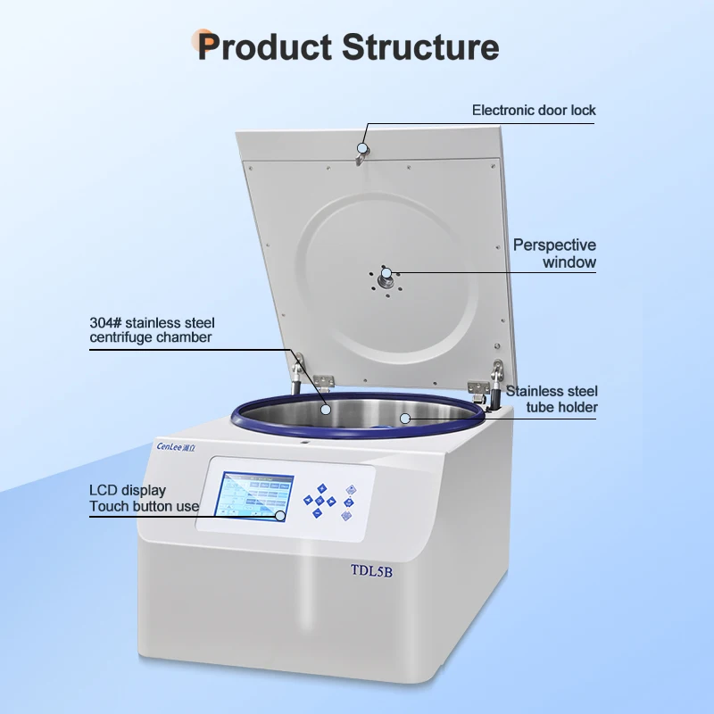 

Hot Sale TDL5B Multifunctional Laboratory Centrifuge for Extraction