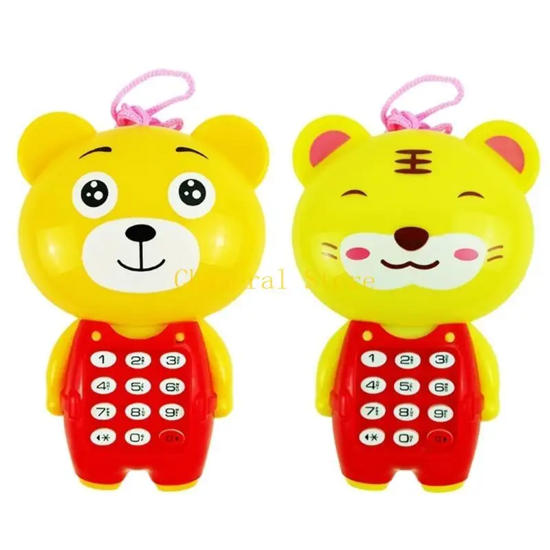 E7CE Simulation Phone Baby Toy Toy Electronic Musical Phone Toy To To Toy Toy Toddler Toy