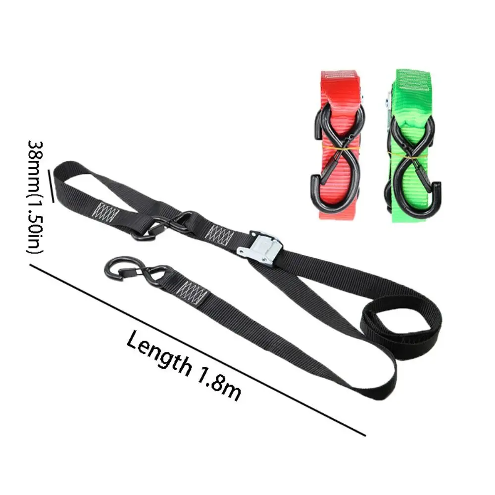 Picture 7: Lock S Hook Tie Down Strap Heavy Duty Long Belt Cargo Lashing Belt Secure Universal Ratchet Heavy Duty Strap Transportation