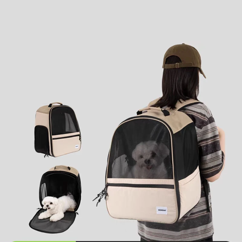 

Pet Cat Dog Bag Travel Outdoor Portable Cat Carrier Bag Breathable Large Capacity Backpack for Cats Small Dog Accessories