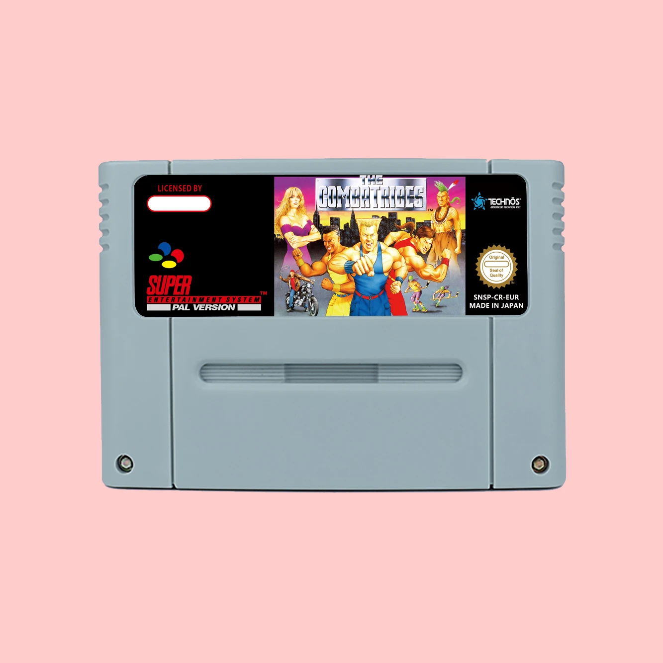 Combatribes, la tarjeta de juego de acción para consolas de juegos SNES EUR PAL de 16 bits, cartucho de videojuegos