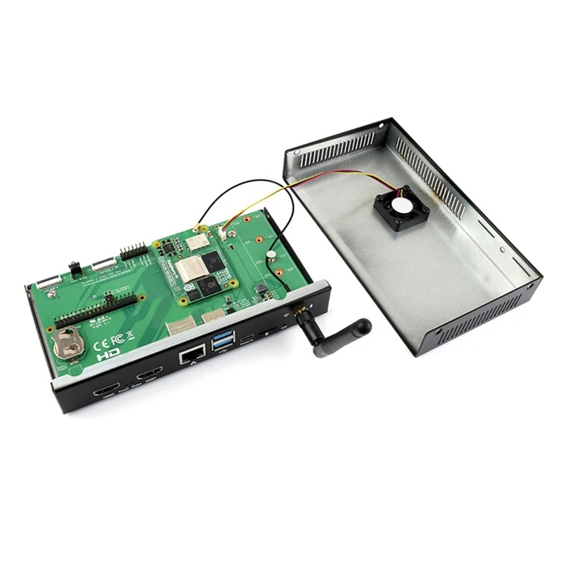 A53M nuevo para módulo de cómputo Raspberry PI 5 IO Board CM5IO M.2 M Key Pcie Socket con interfaces ricas para placa central CM5