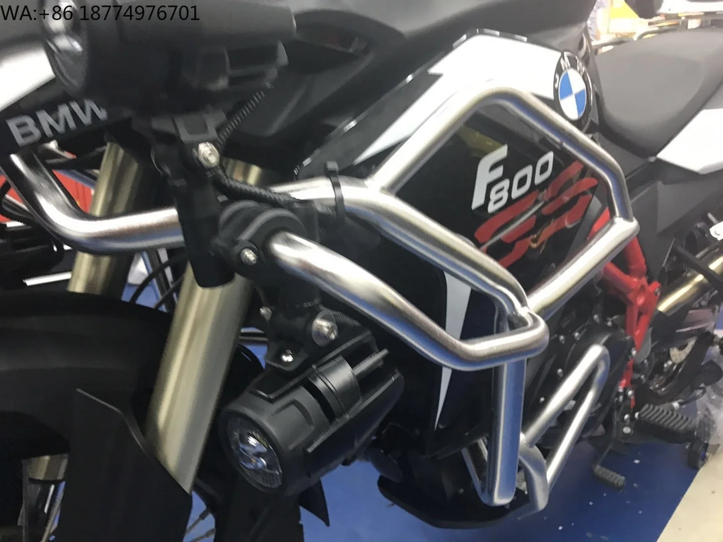 

Защитная дуга (крэшбар) для двигателя мотоцикла для F800GS F700GS Adventure, черная