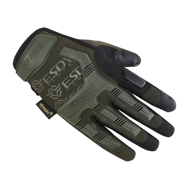 

Outdoor Hard Knuckle Protection Tactical Gloves Climbing Hunting Hiking Glove Sports Riding Shooting Full Finger Glove