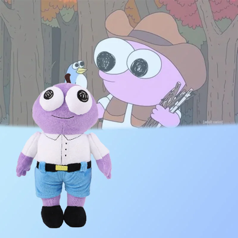 

New 27cm Smiling Friends Plush Toy Soft Stuffed Toy Dolls Anime doll Christmas Gift For Children's Birthday Gift