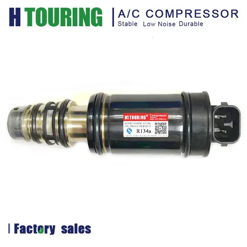 Nuevo compresor de aire de CA A/C para coche 6SEU16C 7SEU17C válvula de Control de solenoide electrónica de refrigeración para Mercedes Benz/bmw