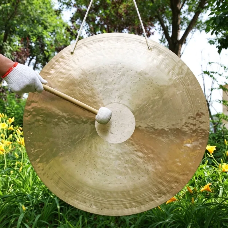Meditation Gong Sound Healing Gongs Yoga Therapy Copper Gongs Handmade Professional Decompress Relax Percussion Instruments