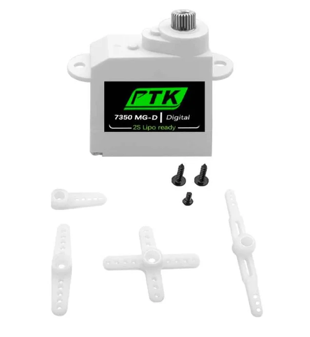 1-5-10 Stück PTK 7350MG-D 5,5g Metallgetriebe Digital-Servo für RC Starrflügler EPP Flugzeug F3P 3D Akrobatische Flugmodelle