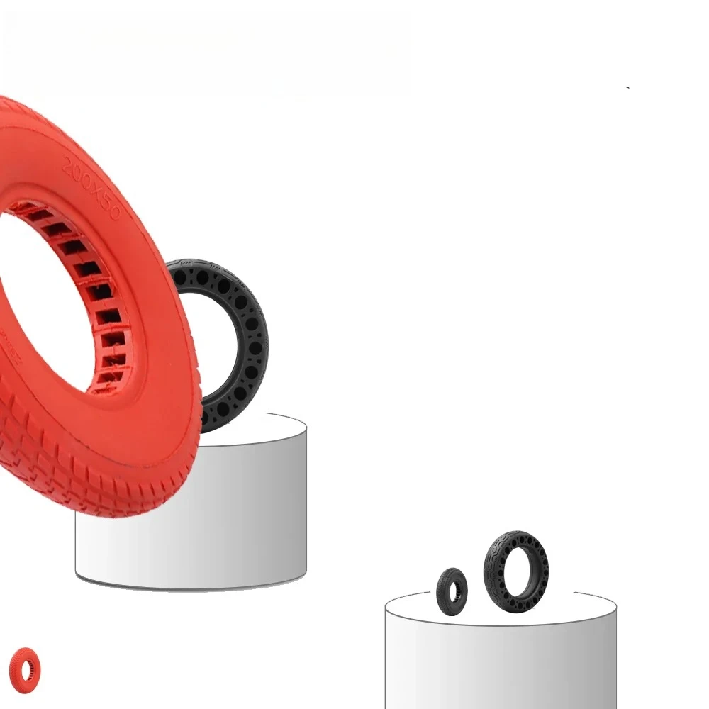 

Для электрического скутера 200x50, твердые шины, противоскользящие шины с отверстиями для пчелиного улья, 8-дюймовые бескамерные высококачественные взрывозащищенные детали колес