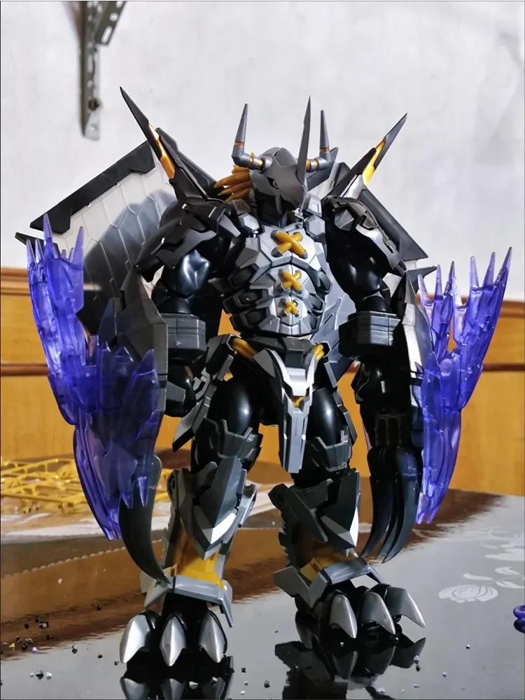 Auf Lager FRS WarGreymon Verbesserte Version mit Special Effects Parts, Digimon Anime Figure, Assembly Model Kit, Action Figure