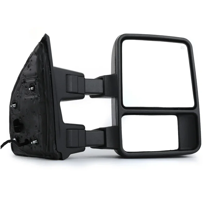 Power Heated Amber Turn Signal Light Mirror For 99-07 Ford F250 F350 F450 F550 SuperDuty Side View Tow Mirrors
