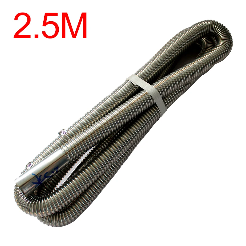 60cm 100cm 120cm 150cm 200cm 250cm 300cm Air Diesel Parking Heater Stainless Steel Exhaust Pipe Tube Gas Vent Hose Car Truck VAN