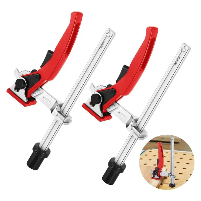 Aug. Table Work Bench Grip Clamp 3/4 Inch Dog Hole Clamp Hold Down Clamp Table Clamp For Woodworking Table