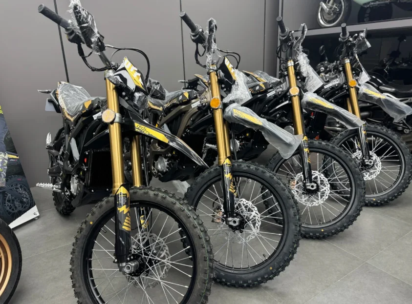 QQA  2026 New Ultra Bee Brown or Black Fashion Off-Road Electric Motorcycle 2026 Ultra Bee 24.5kW