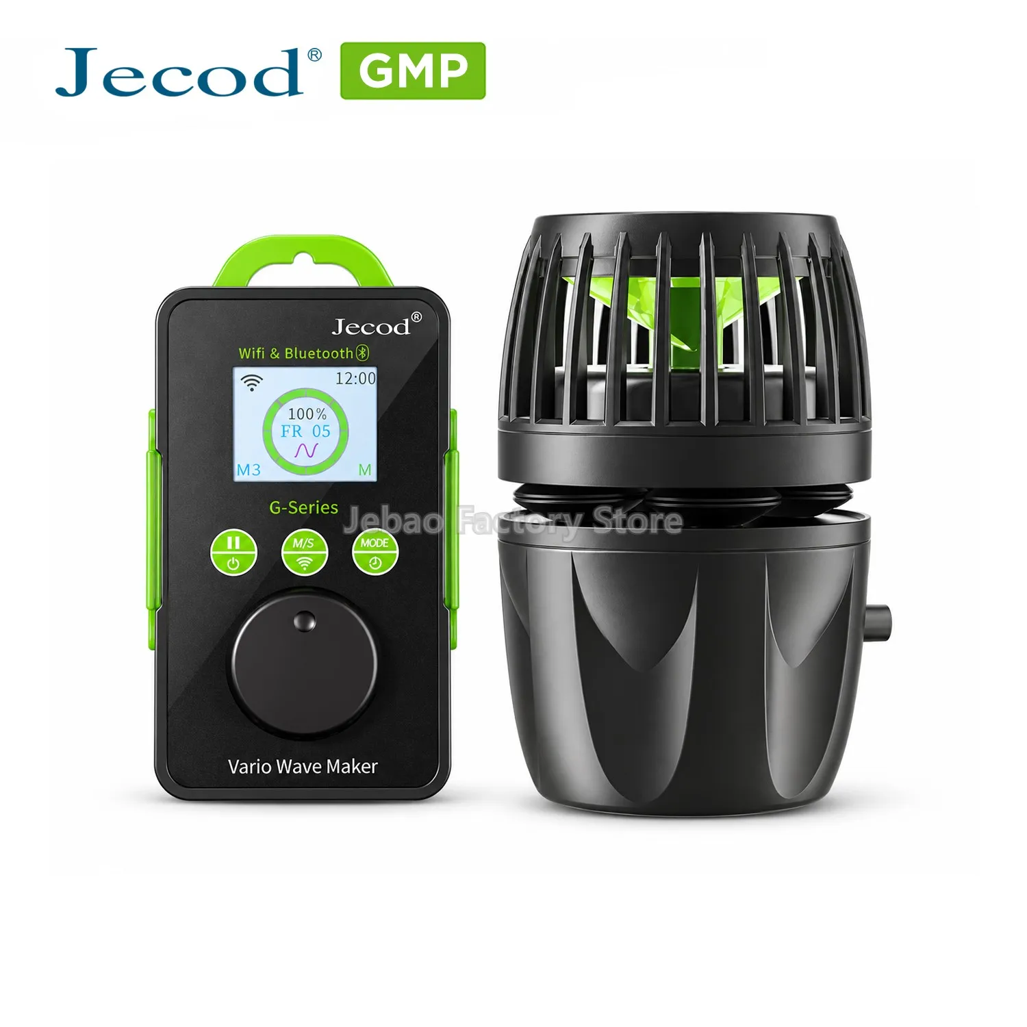 Jecod Jebao New GMP Series Cordless Aquarium Vario Wavemaker Pump WIFI Bluetooth APP Controlled for Marine Coral Reef Fish Tank