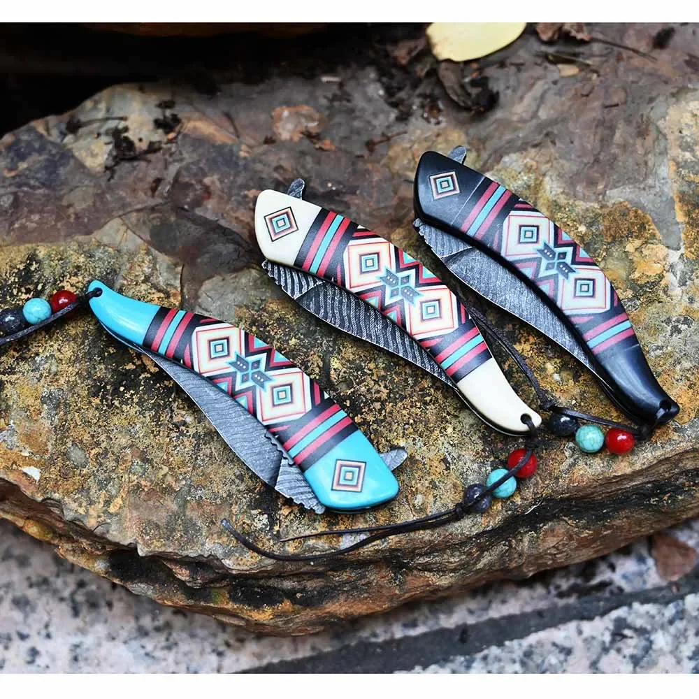 

Универсальный складной нож, 3-цветный тактический складной нож для охоты, кемпинга, катания на лодках, брелок для выживания, карманный нож edc