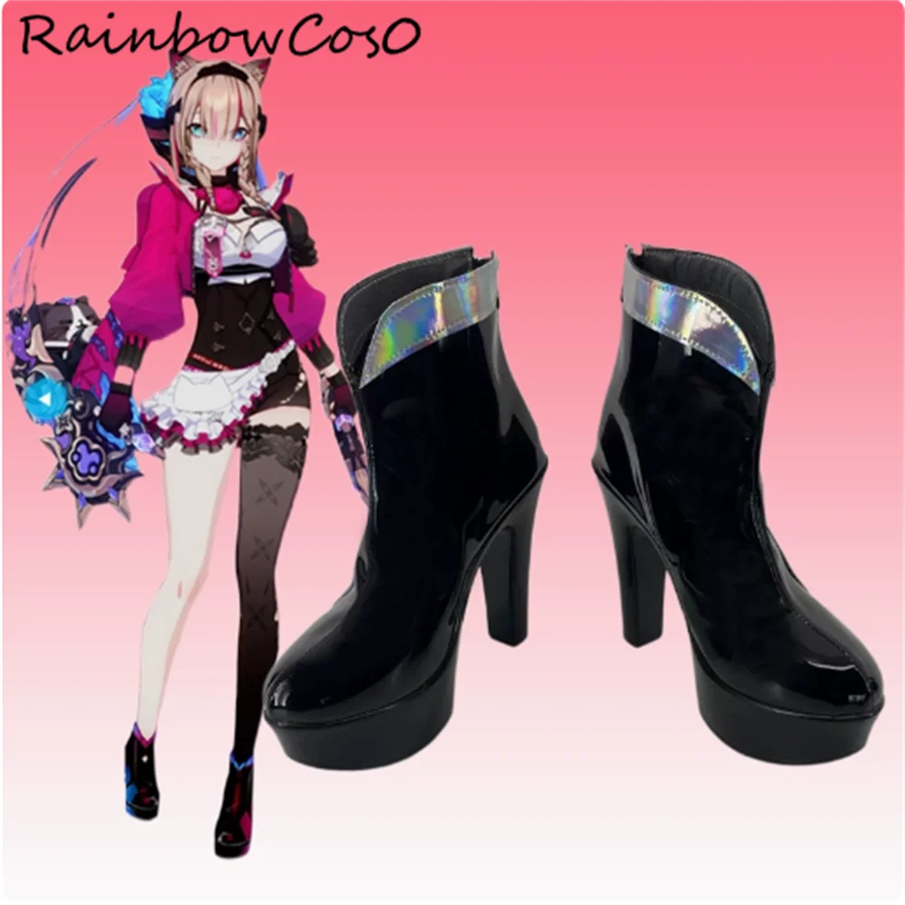 Pardofelis Honkai Impact 3 Cosplay Shoes Boots Game Anime Halloween RainbowCos0 W4488