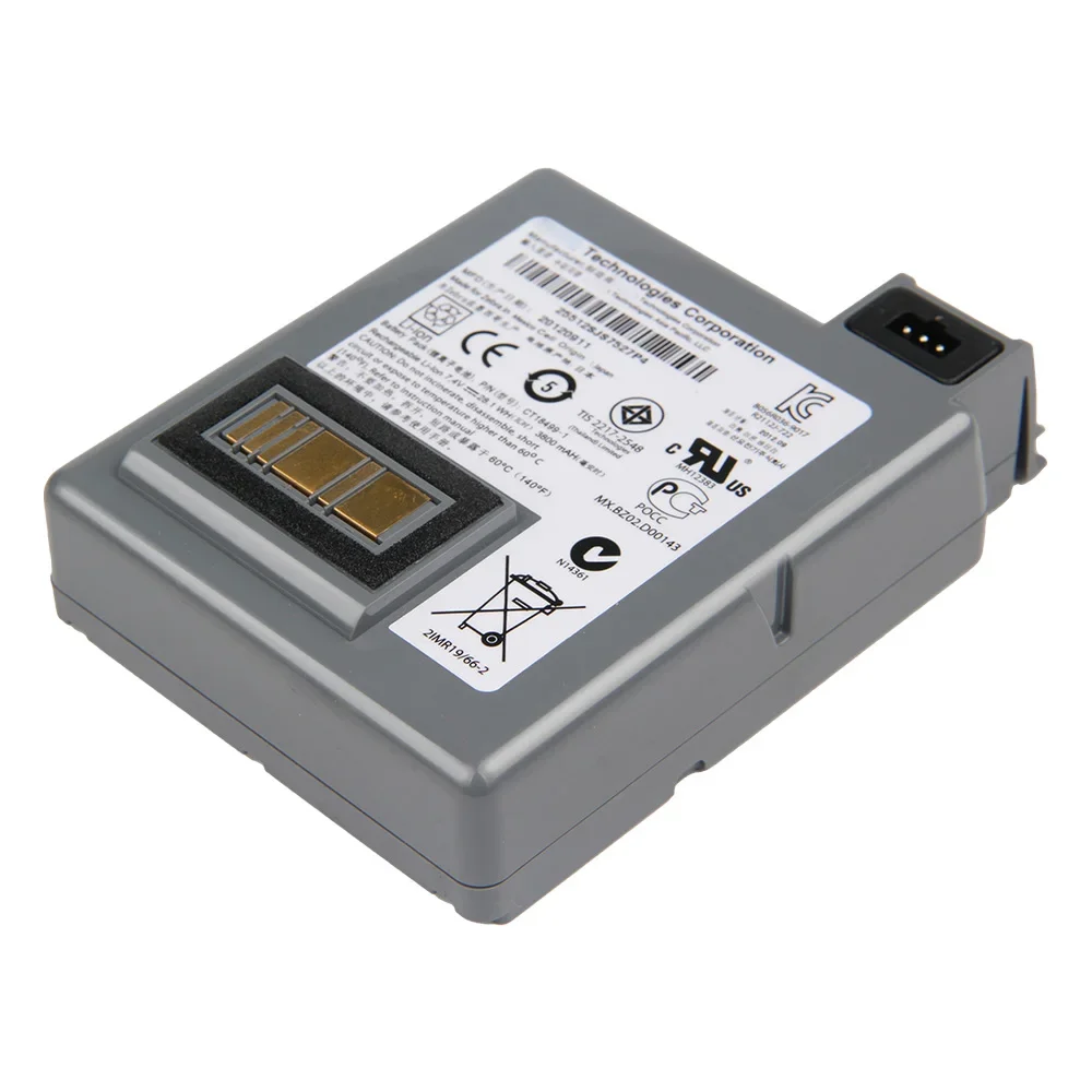 Replacement Battery CT18499-1 For Zebra P4T High Quality Batteries 3800mAh 7.4V 28.1Wh