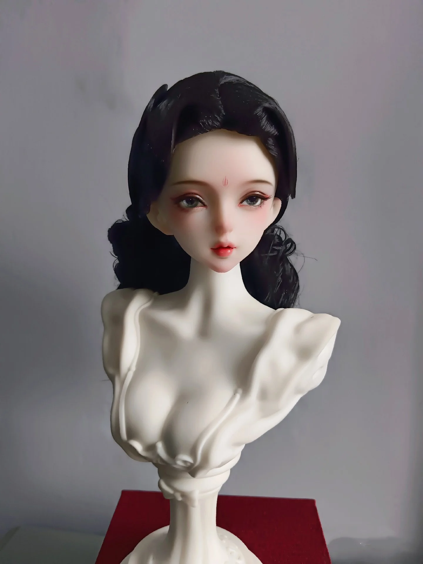 1/6 1/4 1/3 Oude Kostuum BJD Pruik Hanfu Fee Lang Haar Retro Pruiken Voor BJD/SD YOSD MSD SD13 Meisje SSDF Pop Accessoires C2494
