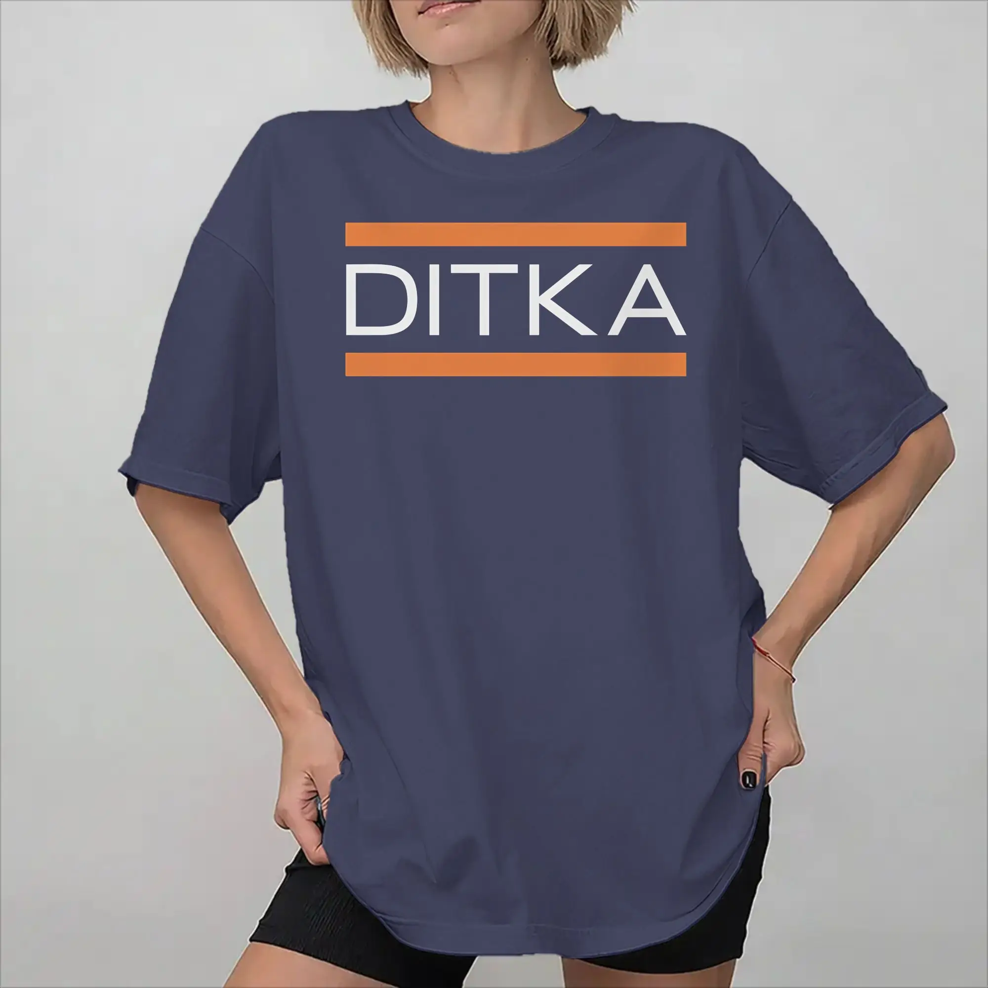 RIP Mike Ditka  Tee Shirt for Men Women New Arrival T Shirts  Cotton Clothes