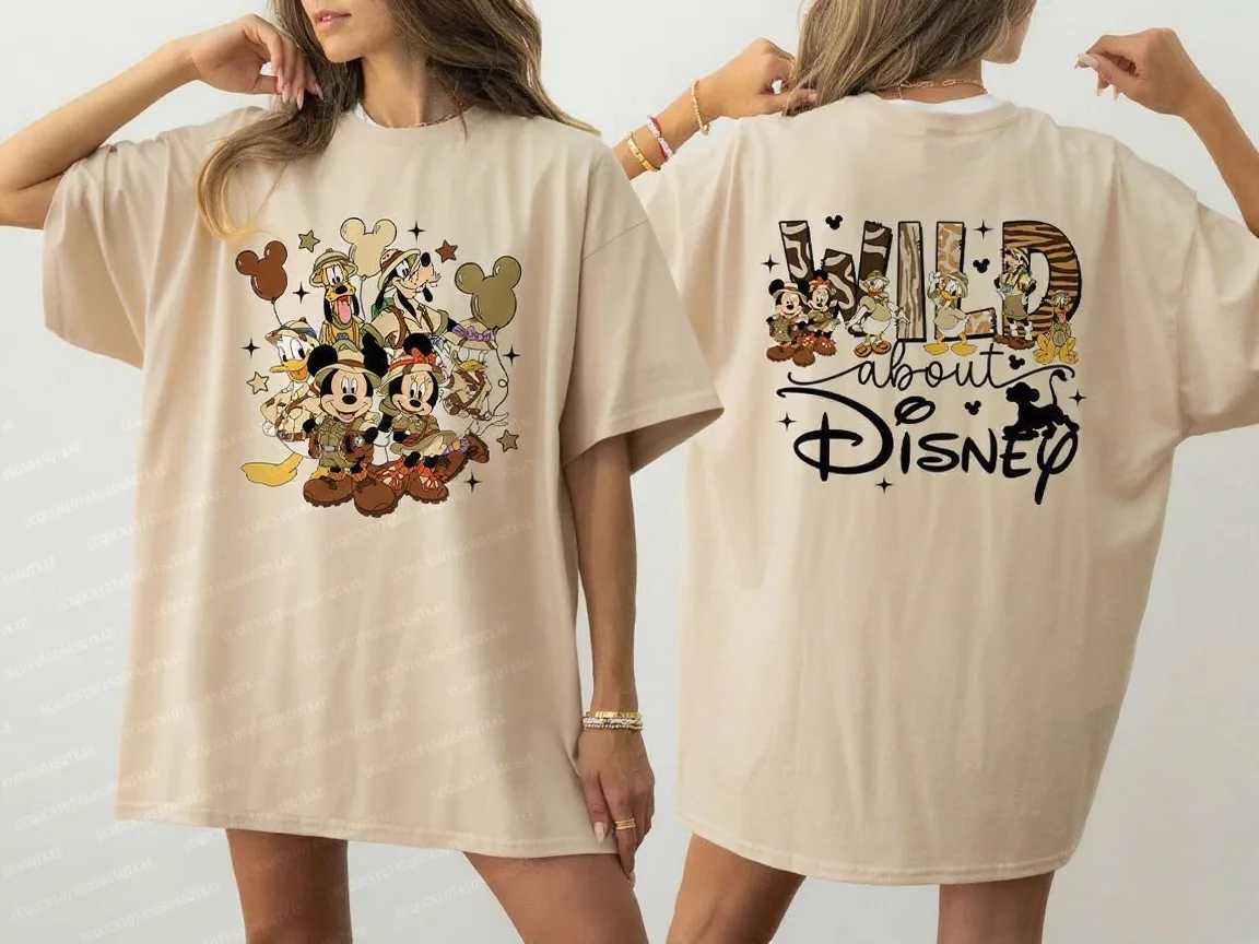 حار بيع الصيف 2025 ديزني جولة الأسرة تي شيرت الوالدين والطفل ديزني العالم عطلة T زوجين الأسرة السفر الوالدين والطفل الملابس #4