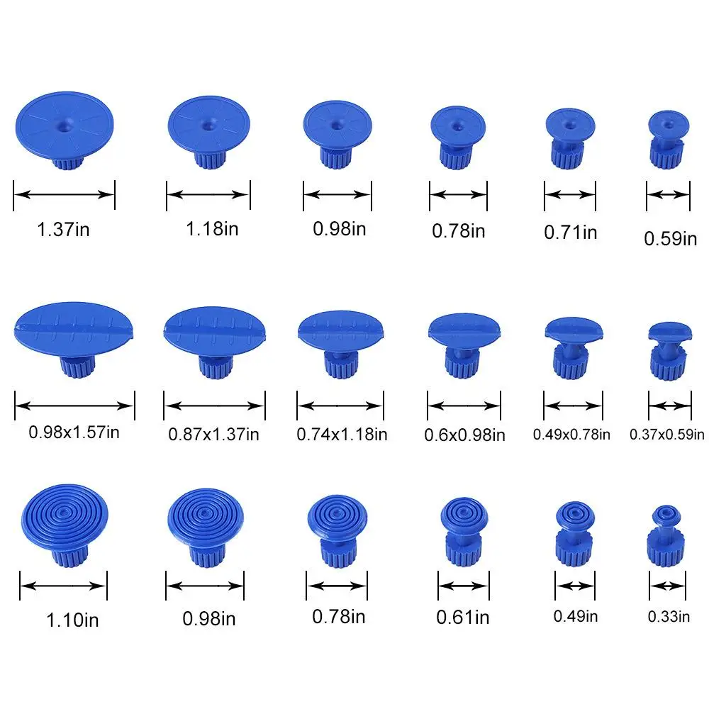 Набор для ремонта автомобильных вмятин, клейкие вкладыши для подъема вмятин, без покраски, из листового металла, для удаления вмятин, для ремонта
