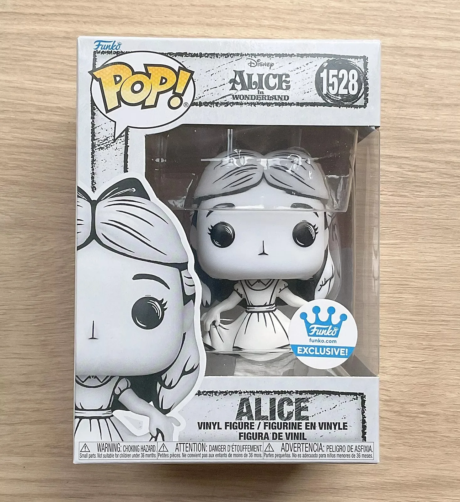 FUNKO POP Disney Alice Model Toys Anime Genuine Exclusive Action Figures Doll Limited Edition Figureine Toys Children's Gifts