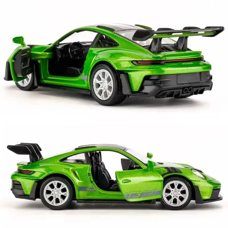 1/36 Porsche 911 GT3 918 Spyder Taycan Toy Car Racing Model RMZ