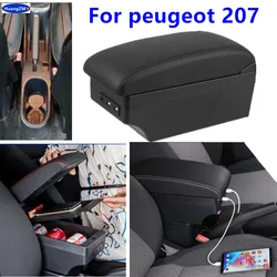 For Peugeot 207 Armrest Box for Peugeot 207CC Car Armrest Box Central Storage Box Interior Dedicated Retrofit Car Accessories