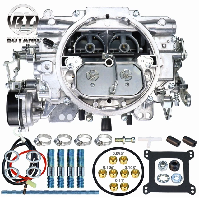 

New Carburetor 1406 For Edelbrock 1406 Performer 600 CFM Square Bore 4-Barrel Air Valve Secondary Electric Choke Carburetor